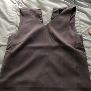 Purple dress tank